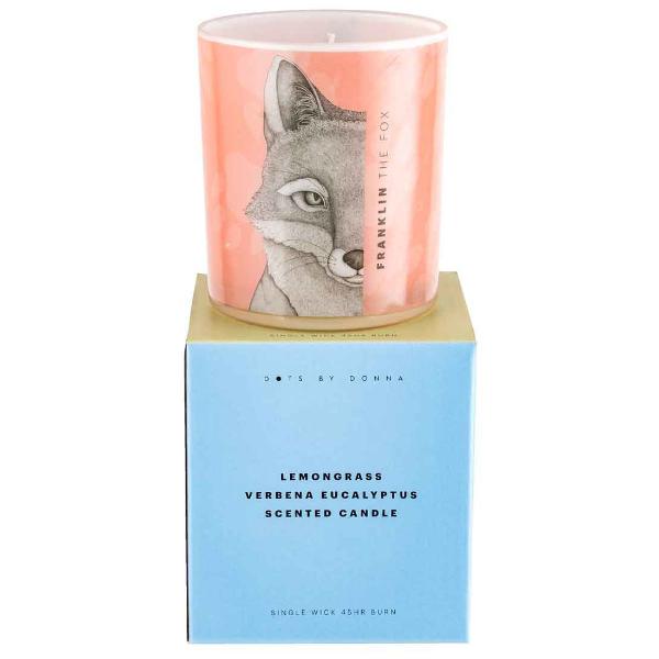 Franklin The Fox Candle - 10cm x 12.5cm