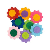 Load image into Gallery viewer, 30 Pack Craft Felt Flowers - 3.8cm x 4.2cm