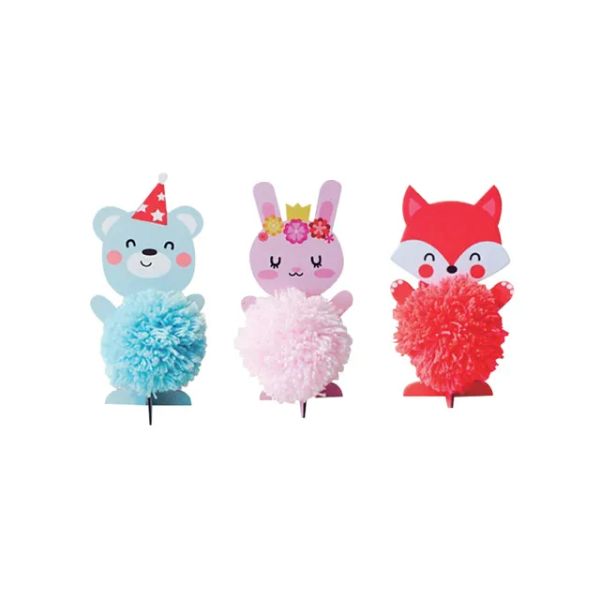 DIY Pom Pom Animal