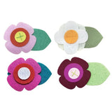 Load image into Gallery viewer, 2 Pack DIY Felt Hair Flower Clips
