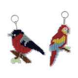 Load image into Gallery viewer, DIY Mesh Bird Stitch Kit