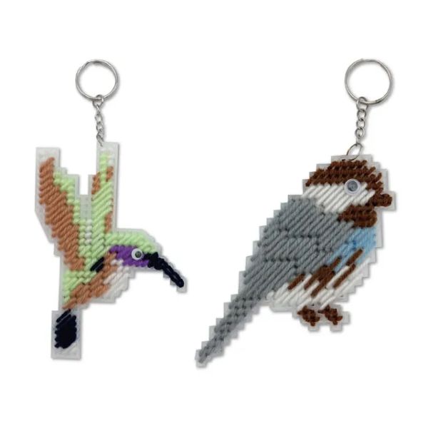 DIY Mesh Bird Stitch Kit