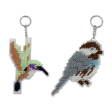 Load image into Gallery viewer, DIY Mesh Bird Stitch Kit