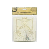 Load image into Gallery viewer, DIY Wood Clock Mechanism Owl - 10.5cm x 14.5cm