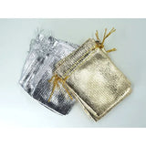 Load image into Gallery viewer, Small Metallic Draw String Bags - 7cm x 9cm