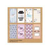 Load image into Gallery viewer, 32 Sheets Printed Card Pad - 15cm x 21.5cm