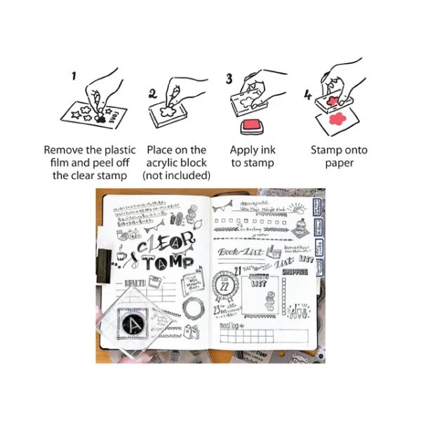 Decorative Clear Stamp