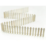 Load image into Gallery viewer, White & Natural Craft Wood Fence - 90cm x 5cm