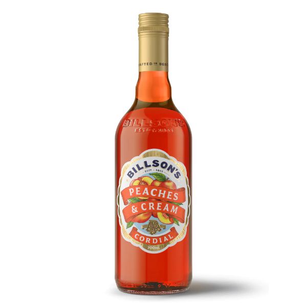 Billson's Peaches & Cream Cordial - 700ml