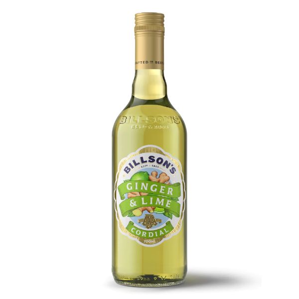 Billson's Ginger & Lime Cordial - 700ml