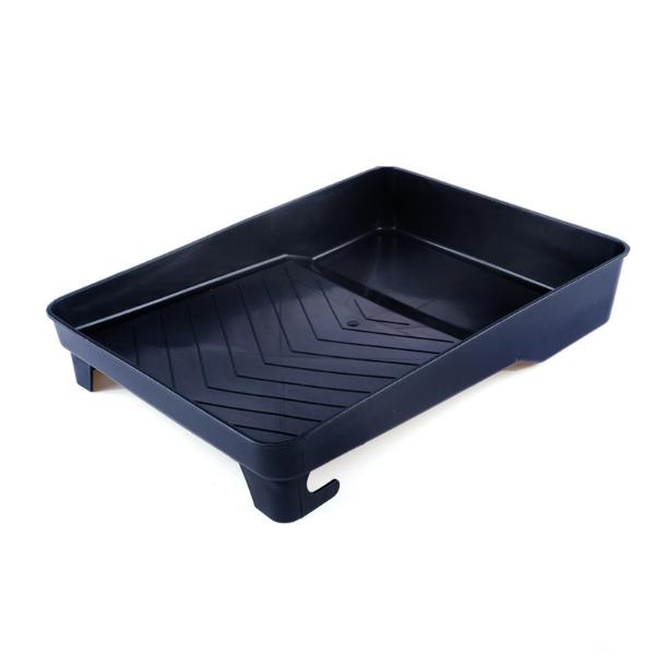 Black Plastic Paint Tray - 36.5cm x 26.5cm x 6cm