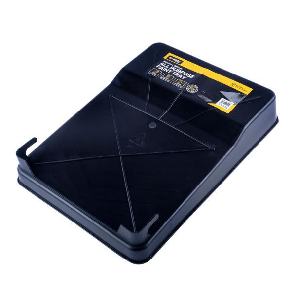 Black Plastic Paint Tray - 36.5cm x 26.5cm x 6cm