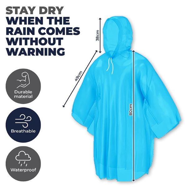 Reusable Polyester Kids Poncho