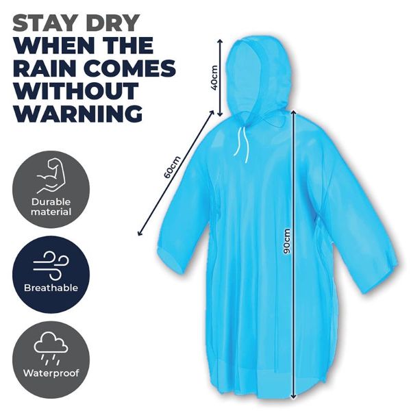 Reusable Polyester Adults Poncho