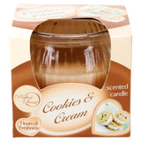 Load image into Gallery viewer, Candle Glasslight Scented 6.5cm Cookies &amp; Cream
