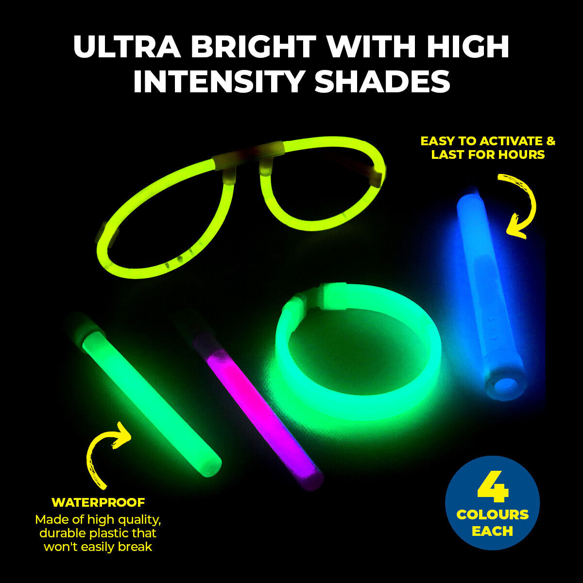 Assorted Glow Party Products