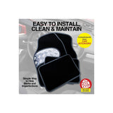 Load image into Gallery viewer, 4 Pack Black Checkered Anti Slip Car Floor Mat