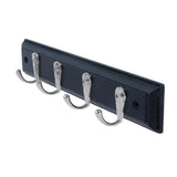 Load image into Gallery viewer, 4 Metal Hooks Woodboard - 4cm x 22cm
