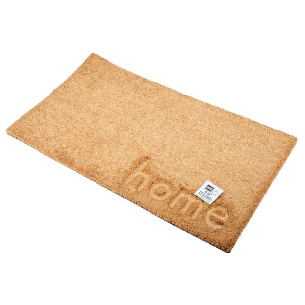 PVC Natural Press Doormat - 40cm x 70cm