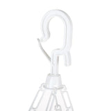 Load image into Gallery viewer, White Plastic Hanging Clothes Airer With 32 Pegs
