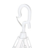 Load image into Gallery viewer, White Plastic Hanging Clothes Airer With 32 Pegs