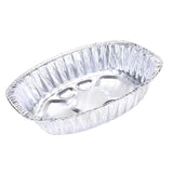 Load image into Gallery viewer, Large Oval Roaster Foil Tray - 45.2cm x 36.4cm x 8.5cm
