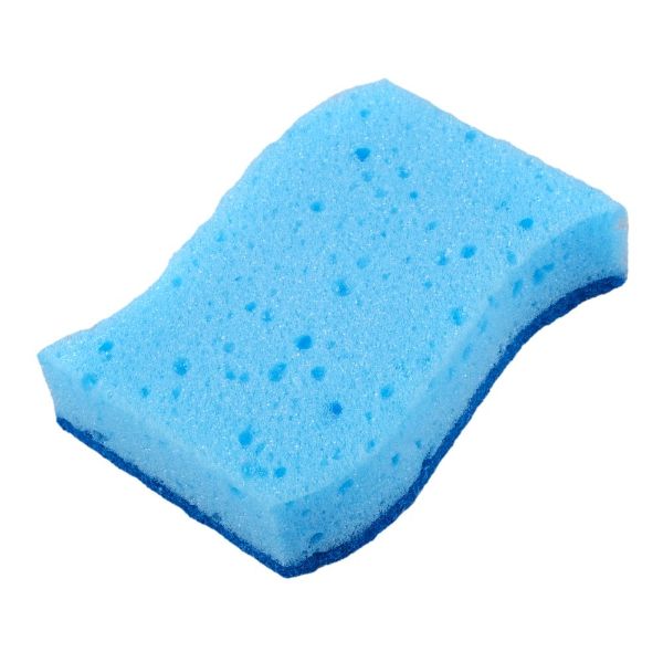3 Pack Sponge With Top Scourer - 10.5cm x 7cm x 3cm