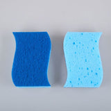 Load image into Gallery viewer, 3 Pack Sponge With Top Scourer - 10.5cm x 7cm x 3cm