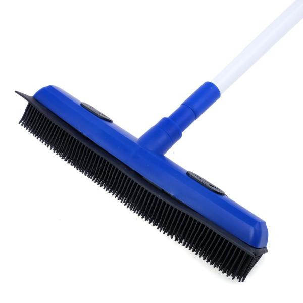 2 In 1 Squeegee With Rubber & Telescopic Extendable Handle
