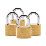 Load image into Gallery viewer, 4 Pack Padlock Keyed Alike Padlocks