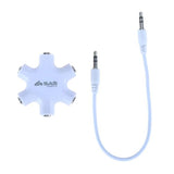 Load image into Gallery viewer, Universal 5 Port Headphone Adaptor