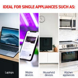 Load image into Gallery viewer, White 240V 10A Max Load 2400W Adaptor With Dual USB Ports