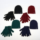 Load image into Gallery viewer, 2 Pack Kids School Beanie &amp; Gloves
