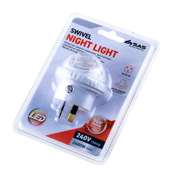 360 Degree Swivel With Motion Sensor Night Light - 6.5cm x 5cm