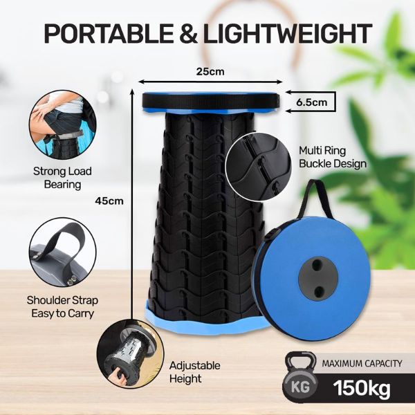 Telescopic Stool - 45cm x 25cm