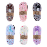 Load image into Gallery viewer, Women Footlet Sherpa Lined Spots Slippers