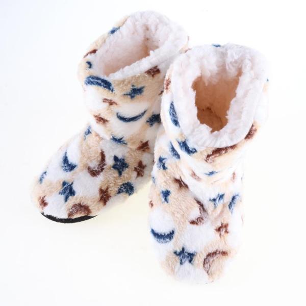 Kids Sherpa Lined Sky Boots Slippers