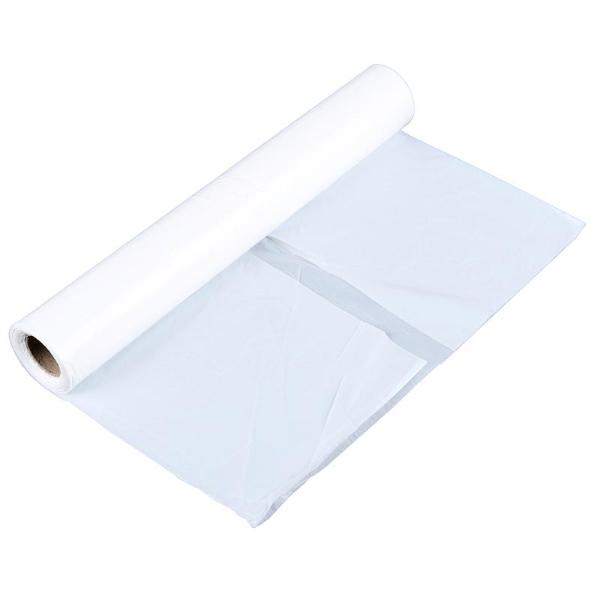 60 Pack 35L White Bin Liner Garbage Bag - 58cm x 71cm