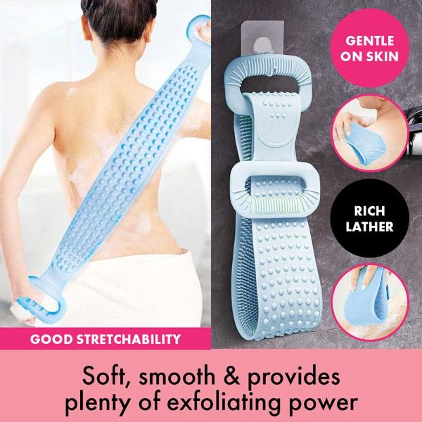 2 In 1 Back & Body Silicone Scrubber
