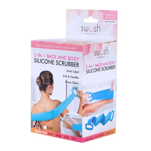 2 In 1 Back & Body Silicone Scrubber
