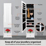 Load image into Gallery viewer, Jewellery Cabinet - 52cm x 35cm x 158cm