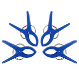 Load image into Gallery viewer, 4 Pack Plastic Blue Jumbo Pegs
