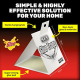 Load image into Gallery viewer, 6 Pack White &amp; Clear Glue Moth Trap - 13cm x 10cm
