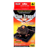 Load image into Gallery viewer, 6 Pack Black & Clear Glue Trap Mouse - 20.5cm x 11cm x 1cm