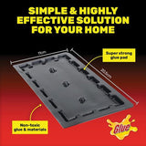 Load image into Gallery viewer, 6 Pack Black & Clear Glue Trap Mouse - 20.5cm x 11cm x 1cm