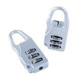 Load image into Gallery viewer, 2 Pack Grey 3 Digit Combination Padlock - 5.6cm x 2.1cm
