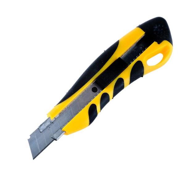 Black & Yellow 8 Blades In 1 Snap Off Utility Knife