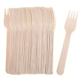 Load image into Gallery viewer, Eco-Friendly Wooden Fork- 16cm - 50pk
