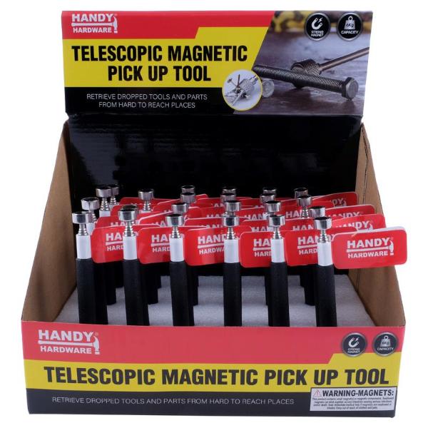 Black Magnetic Pick Up Tool Telescopic