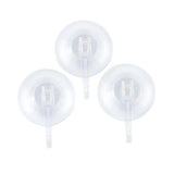 Load image into Gallery viewer, 3 Pack Clear Suction Hooks - 5.5cm